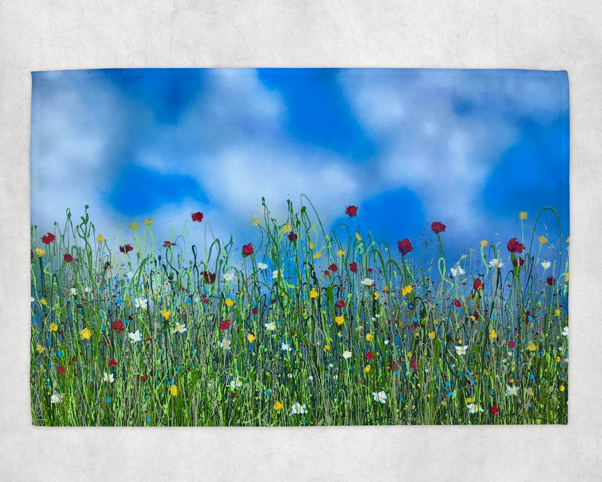 Wildflower Meadow Tea Towel